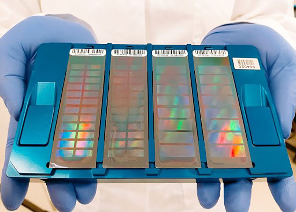 Image: Illumina microarrays are a robust system that allow investigators to find variants in simple nucleotide polymorphisms (SNPs). The microarrays are subsequently scanned in the iScan system (Photo courtesy of LABSERGEN LANGEBIO).
