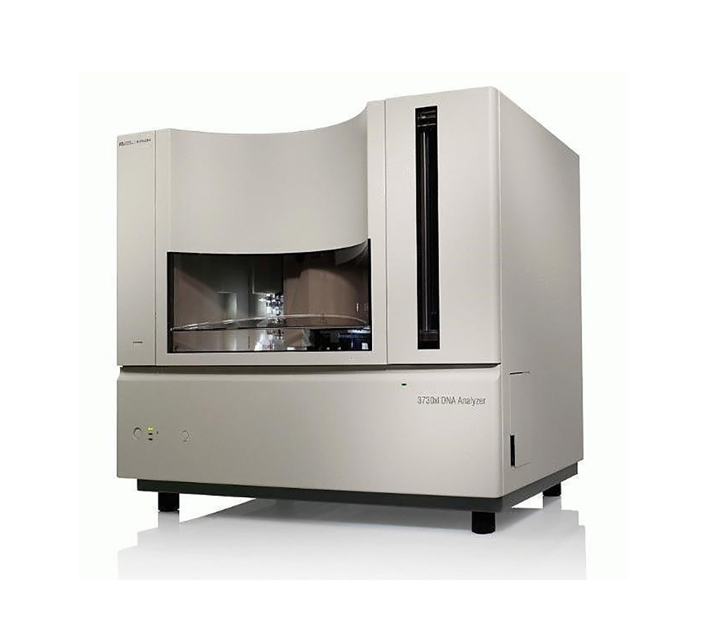 Image: The 96-capillary 3730xl DNA Analyzer is the Gold Standard for high throughput genetic analysis and used for Sanger sequencing (Photo courtesy of Thermo Fisher Scientific)