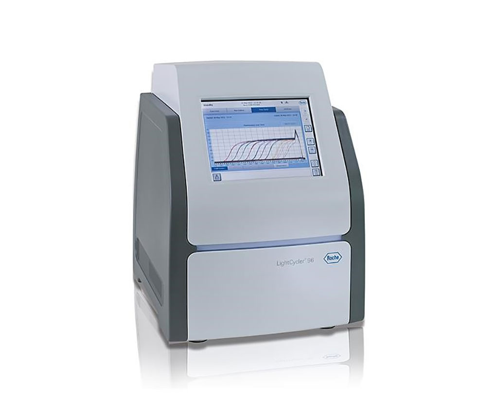Image: The LightCycler 96 Instrument is a real-time PCR system for rapid cycling up to 96 samples (Photo courtesy of Roche Molecular Systems).