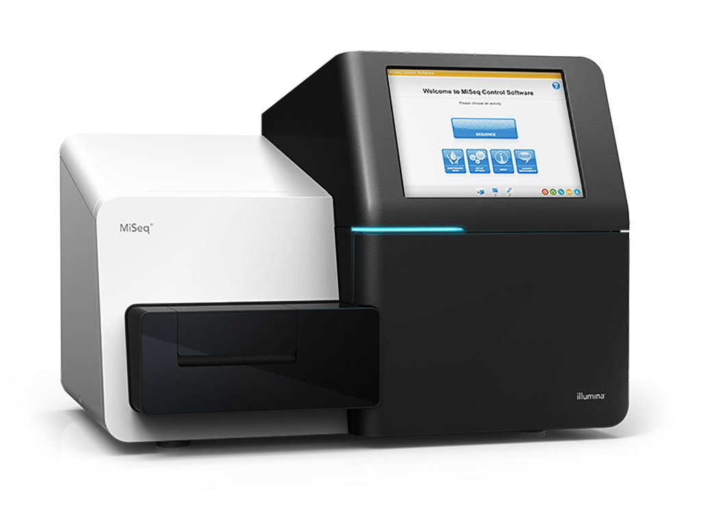 Image: The MiSeq Next Generation Sequencer is an integrated instrument that performs clonal amplification, genomic DNA sequencing, and data analysis with base calling, alignment, variant calling, and reporting in a single run (Photo courtesy of Illumina).