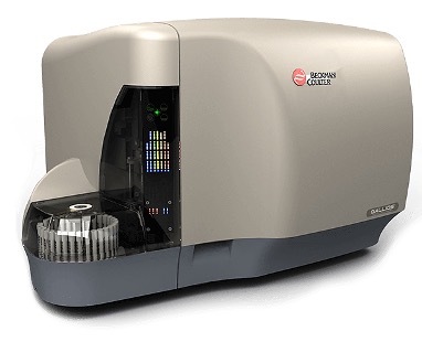 The Gallios 10-color/3-laser flow cytometer (Photo courtesy of Beckman Coulter).