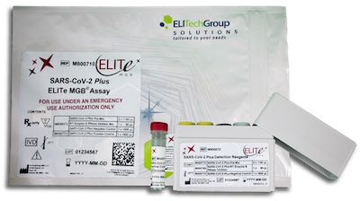 Image: SARS-CoV-2 Plus ELITe MGB Assay (Photo courtesy of ELITechGroup)