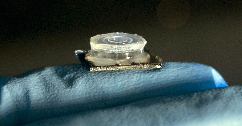 Image: TriSilix is a tiny new silicon-based lab-on-chip test that could pave the way for cheap handheld infectious disease testing (Photo courtesy of Imperial College London).