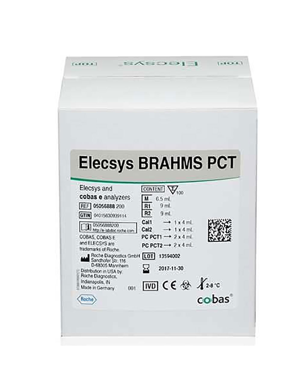 Image: Elecsys BRAHMS PCT Assay measures procalcitonin in human serum (Photo courtesy of Roche Diagnostics).