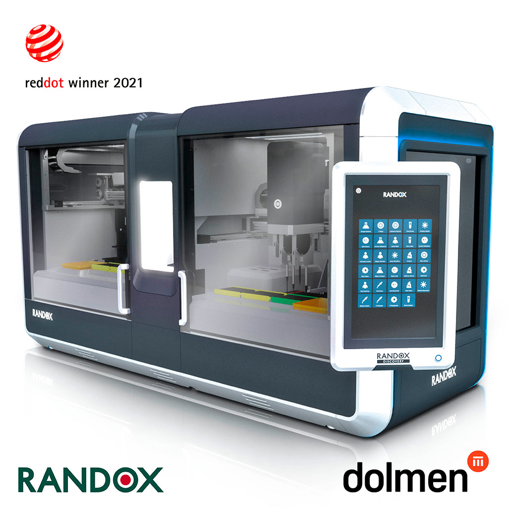 Image: Randox Discovery Diagnostic Analyzer Wins 2021 Red Dot Award for High Design Quality (Photo courtesy of Randox Laboratories)