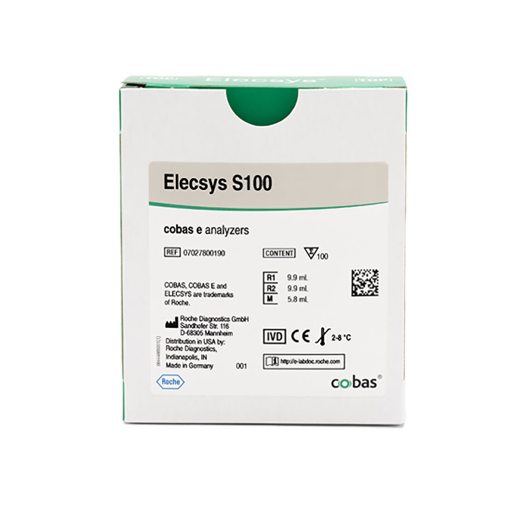 Image: The Elecys S100 Assay, an electro-chemiluminescence immunoassay (ECLIA) for the in vitro quantitative determination of S100 in human serum (Photo courtesy of Roche Diagnostics)