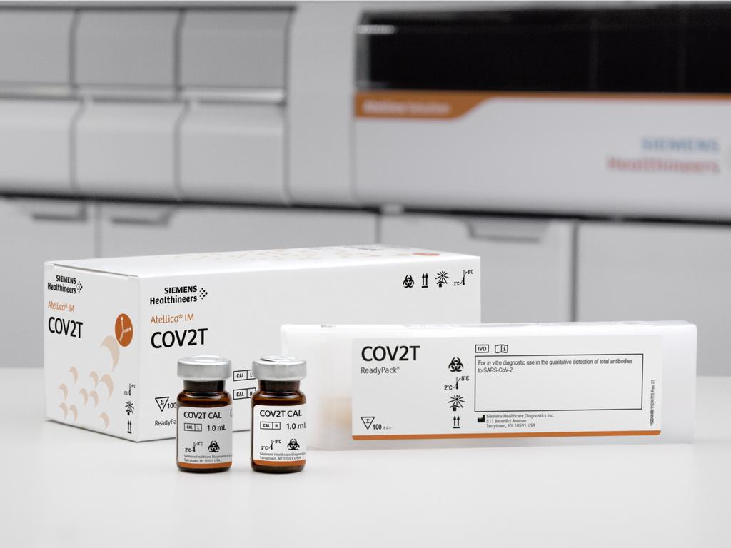 Image: The Siemens Healthineers SARS-CoV-2 Total (COV2T) Assay (Photo courtesy of Siemens Healthineers)