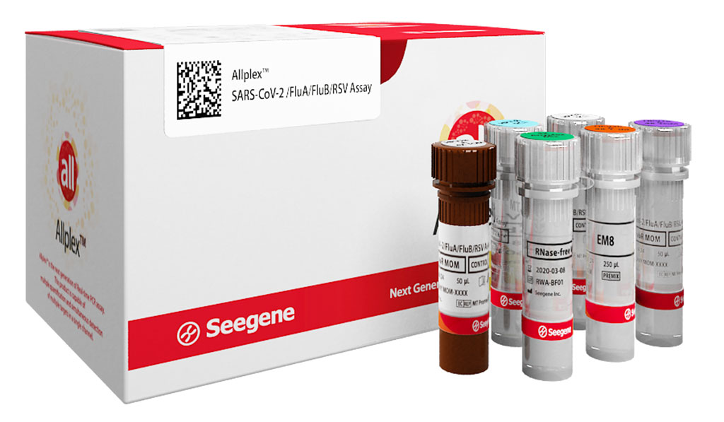 Image: Allplex SARS-CoV-2/FluA/FluB/RSV Assay (Photo courtesy of Seegene, Inc.)