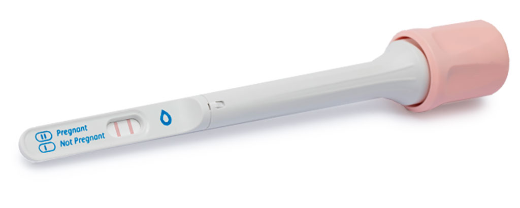 Image: SaliStick is the first pregnancy test that does not require urine (Photo courtesy of Salignostics)