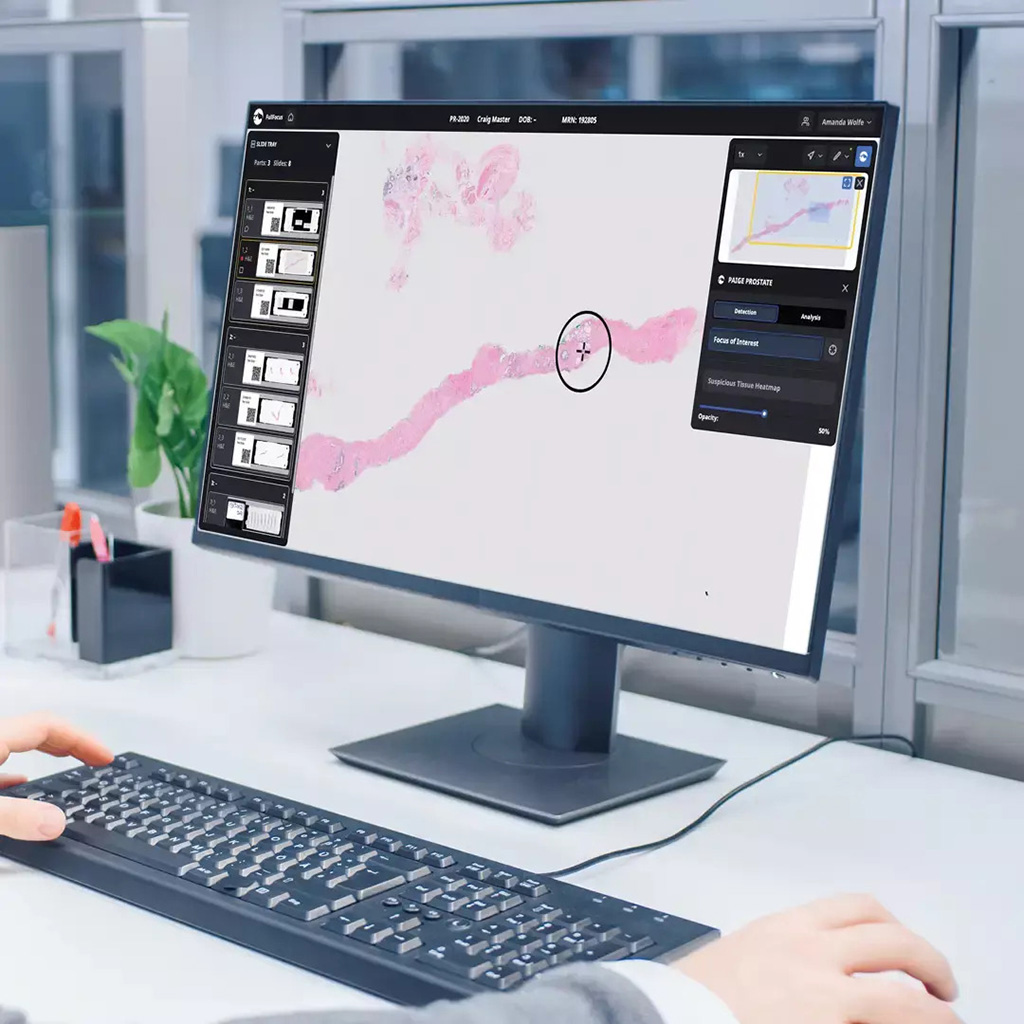 Image: Paige’s advanced digital pathology and AI software transform the way pathologists work and labs operate (Photo courtesy of Paige)