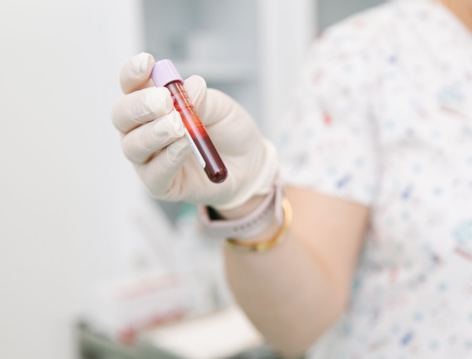 Image: A blood test could help doctors identify women in labor who are at risk for preeclampsia (Photo courtesy of 123RF)