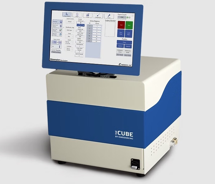 Image: The CUBE mid-plex platform is up to 100X more sensitive than legacy systems (Photo courtesy of EMISSION)