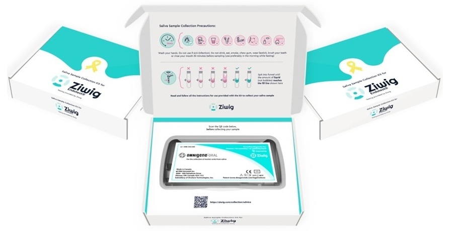 Image: The saliva test for endometriosis provides a reliable diagnosis within just a few days (Photo courtesy of Ziwig)