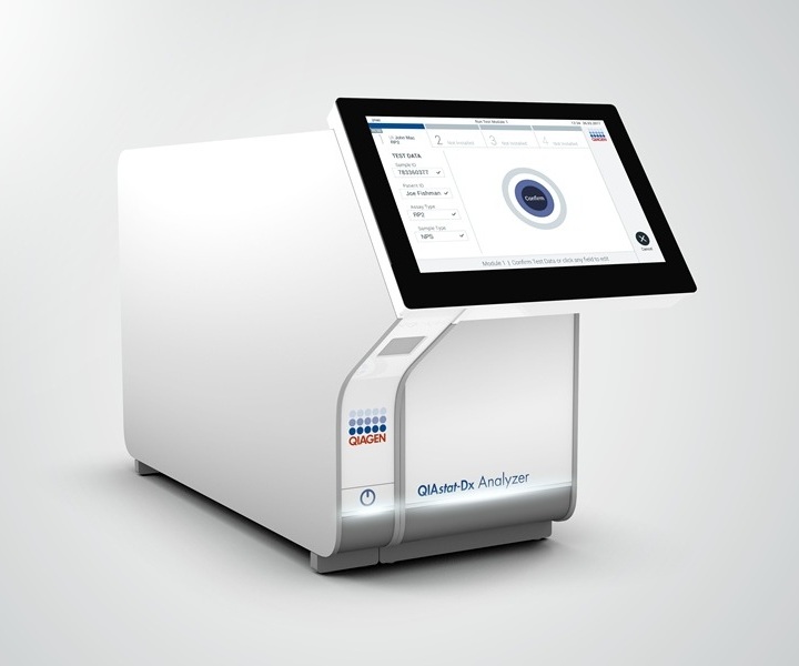 Image: The QIAstat-Dx Gastrointestinal Panel 2 Mini B runs on the QIAstat-Dx system (Photo courtesy of QIAGEN) Image: The QIAstat-Dx Gastrointestinal Panel 2 Mini B runs on the QIAstat-Dx system (Photo courtesy of QIAGEN)