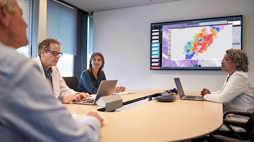 Image: Interoperable AI-powered digital pathology workflows support confident cancer diagnosis (Photo courtesy of Royal Philips)