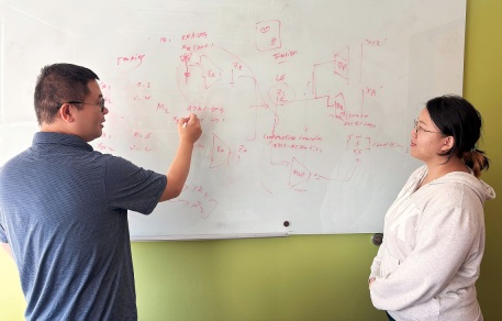 Image: The DOLPHIN AI tool has been developed by senior author Jun Ding and first author Kailu Song (Photo courtesy of McGill University)