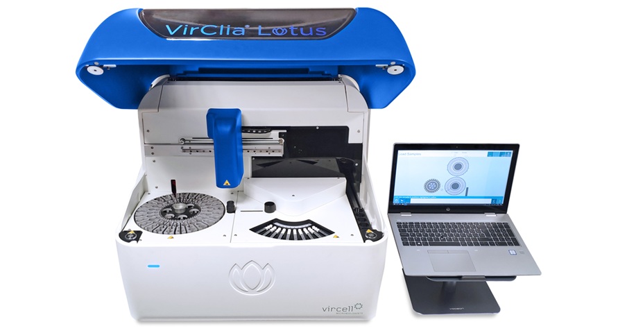 Image: Vircell is highlighting the VirClia Lotus analyzer at MEDICA 2025 (Photo courtesy of Vircell)
