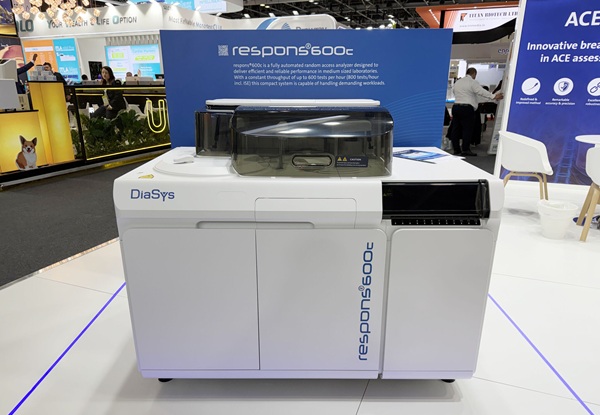 Image: DiaSys is showcasing its instrumentation portfolio of automated clinical chemistry analyzers at WHX Labs Dubai