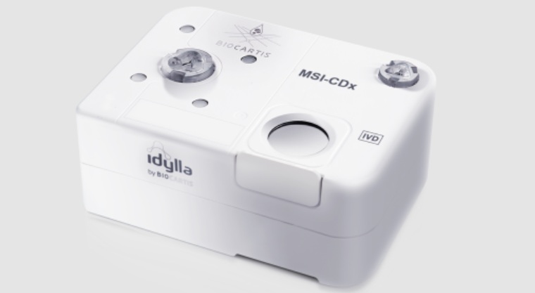 Image: the Idylla CDx MSI Test qualitatively determines microsatellite stable (MSS) or MSI‑H status in colorectal cancer tissue (photo courtesy of Biocartis)
