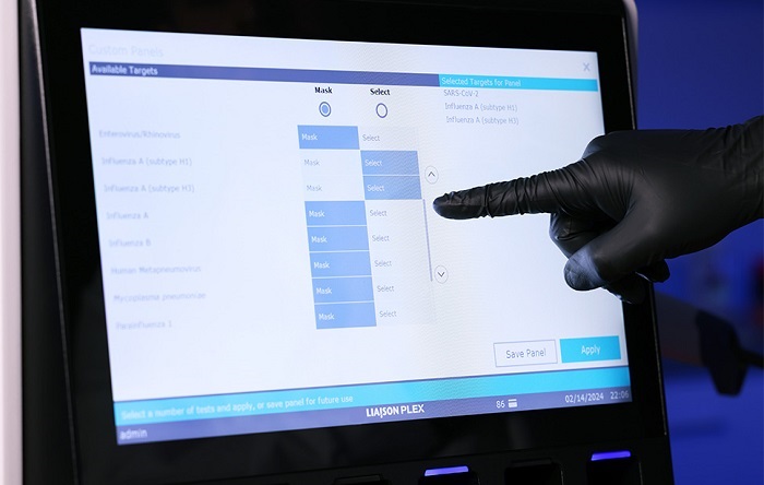Image: Using Diasorin’s Flex Software, laboratories can tailor target selection to seasonality, clinical presentation, current clinical guidelines, recent patient travel history, or immune status (Photo courtesy of Diasorin)