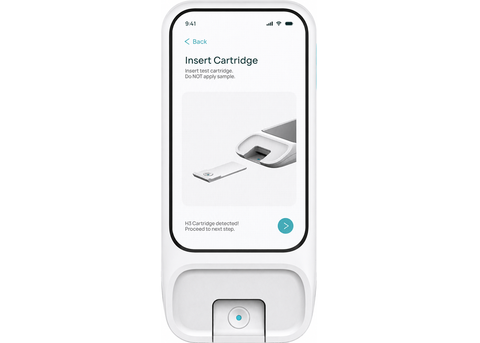 Image: Kompass’s rapid multimodal electrical transduction platform uses finger-prick whole blood to deliver results within 10 minutes, potentially helping clinics reduce wait times and expand testing capacity (Photo courtesy of Kompass Diagnostics)