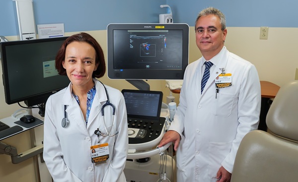 Image: Coauthors Camila Manrique-Acevedo (left) and Guido Lastra (right) (Photo courtesy of University of Missouri)