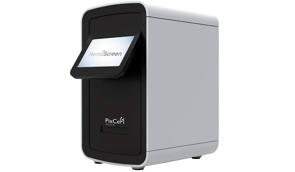 Image: PixCell Medical’s HemoScreen POC hematology analyzer combines AI-powered digital imaging with Viscoelastic Focusing technology to deliver lab-quality 5-part differential CBC results (Photo courtesy of PixCell Medical)