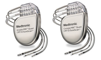 The Medtronic Amplia MRI and Claria MRI CRT-Ds