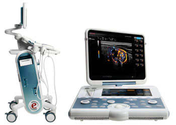 Image: The Gamma Six ultrasound system (Photo courtesy of Esaote).