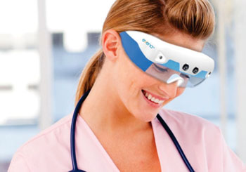 Image: The Evena Medical Eyes-On Glasses 3.0 platform (Photo courtesy of Evena Medical).