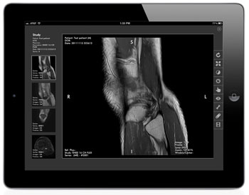 Image: The DICOM Grid offers one of the largest cloud-based medical image management suites available (Photo courtesy of the DICOM Grid).
