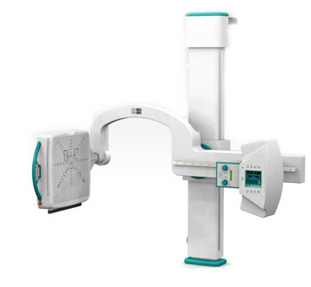 Image: The DR U-Arm system (Photo courtesy of Konica Minolta Medical Imaging).