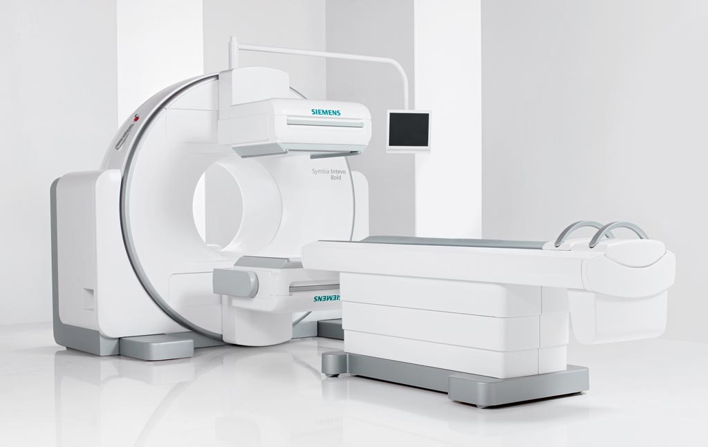 Image: The Symbia Intevo Bold system (Photo courtesy of Siemens Healthineers).