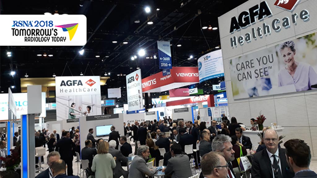 Image: Agfa-Gevaert NV demonstrated its purpose-built Enterprise Imaging platform with advanced clinical applications at RSNA 2018 (Photo courtesy of Agfa-Gevaert).