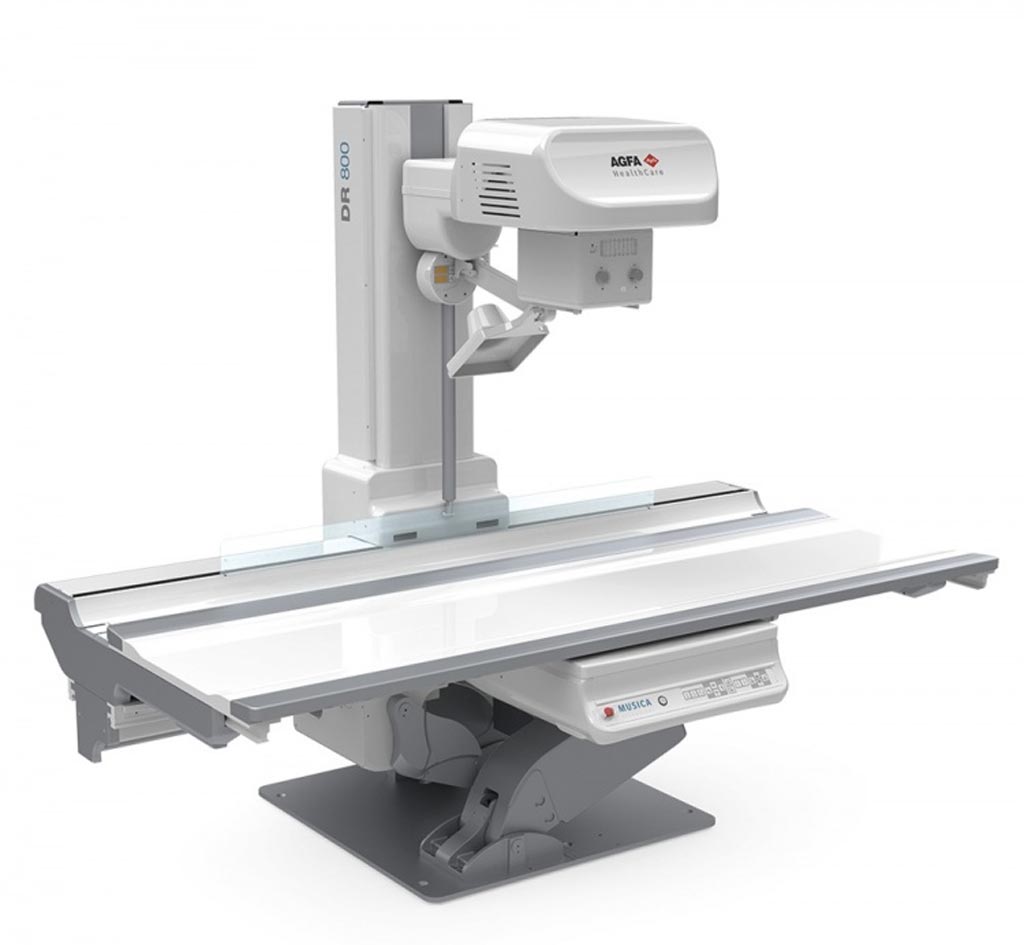 Image: The DR 800 direct radiography solution (Photo courtesy of Agfa Healthcare).