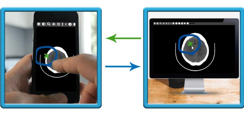 Image: The new app allows doctors to share information in real time, without additional software (Photo courtesy of HNC Virtual Solutions).