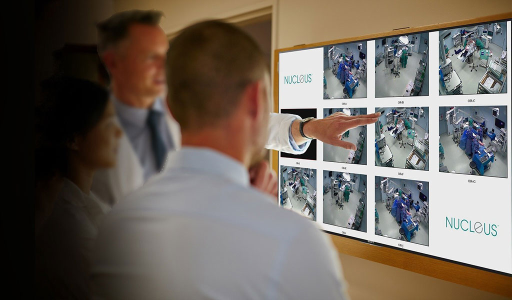 Image: The NUCLeUS platform collates video and patient content (Photo courtesy of Sony)