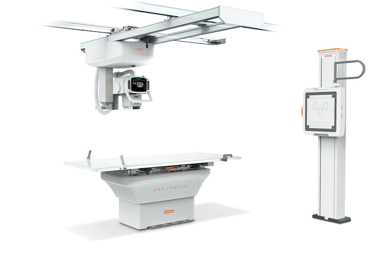 : The DRX-Compass X-ray system b(Photo courtesy of Carestream)