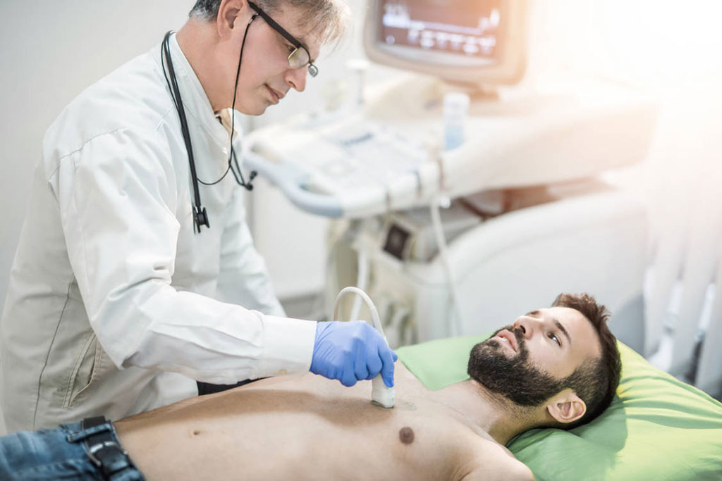 Image: Assessing the lungs with ultrasound could help quantify pulmonary edema (Photo courtesy of Getty Images)