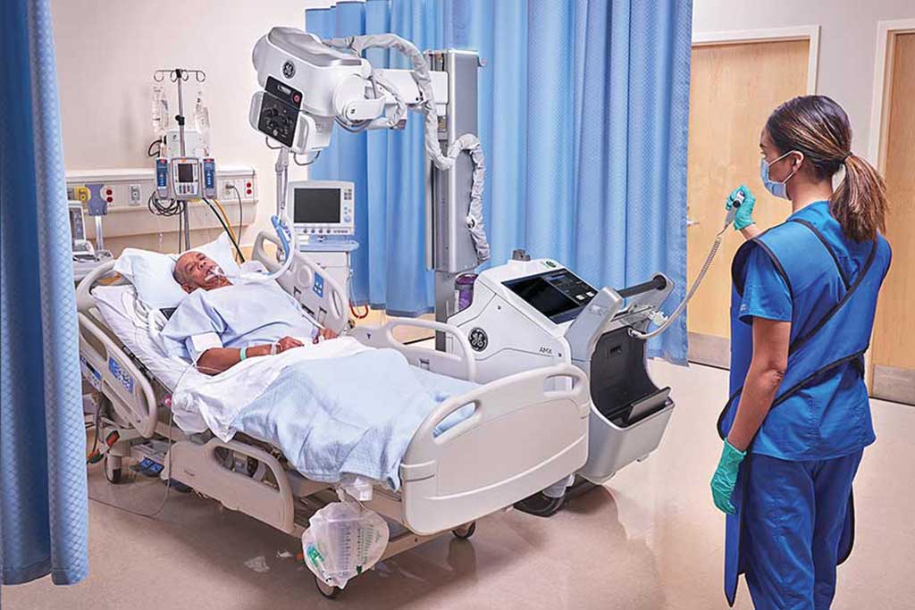 Image: The AMX Navigate portable digital X-ray system (Photo courtesy of GE Healthcare)