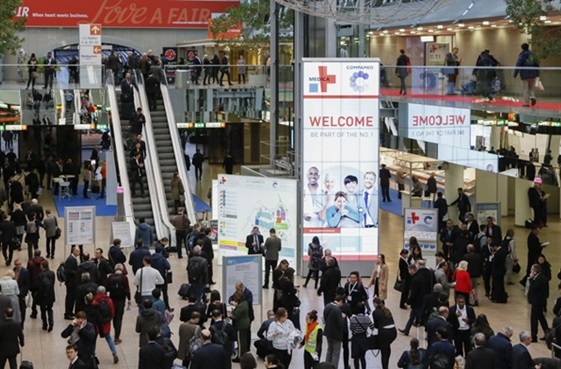 Image: Last year, MEDICA and COMPAMED recorded a total of 83,000 visiting professionals from more than 160 countries (Photo courtesy of Messe Düsseldorf)