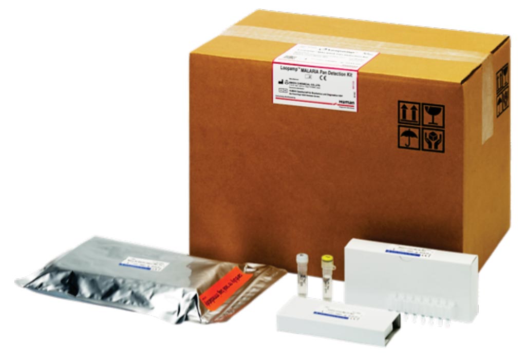 Набор Loopamp Malaria Pan Detection Kit - это качественный тест на обнаружение возбудителей малярии (Plasmodium ovale, P. vivax, P. malariae и P. falciparum) в образцах крови человека (фото любезно предоставлено Human Diagnostics Worldwide). Набор Loopamp Malaria Pan Detection Kit - это качественный тест на обнаружение возбудителей малярии (Plasmodium ovale, P. vivax, P. malariae и P. falciparum) в образцах крови человека (фото любезно предоставлено Human Diagnostics Worldwide).